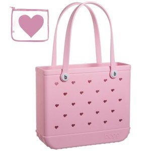 Bogg Bag Pink Hearts Valentine's Day